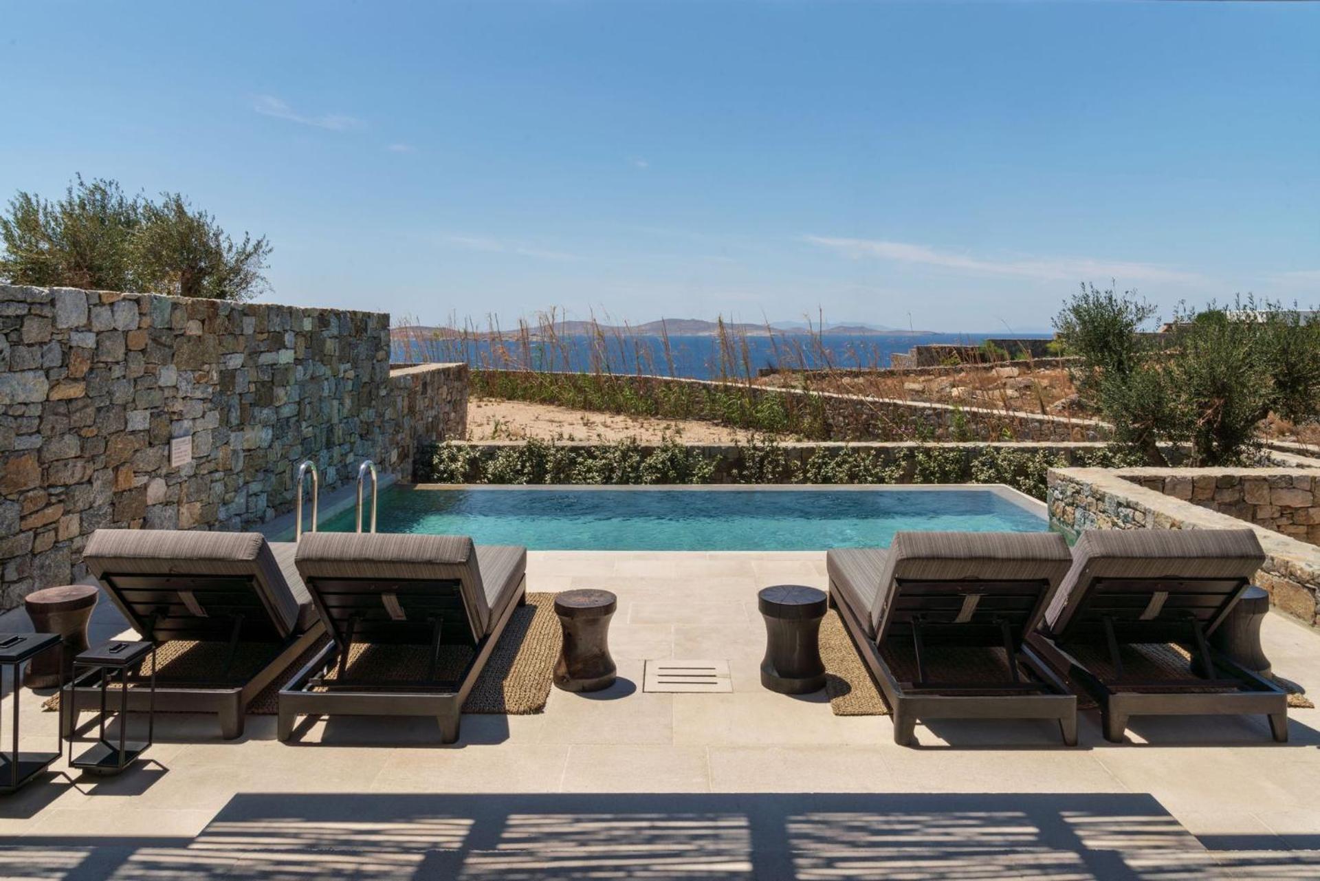 Kalesma Mykonos Otel Ornos  Oda fotoğraf