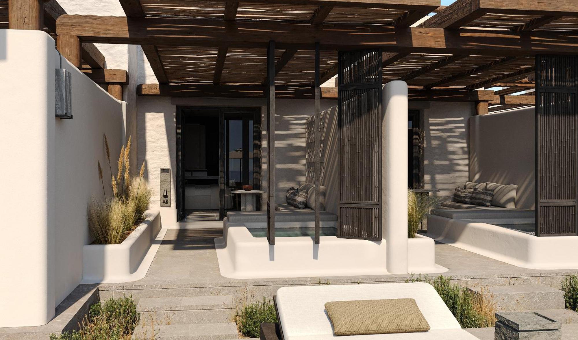 Kalesma Mykonos Otel Ornos  Oda fotoğraf
